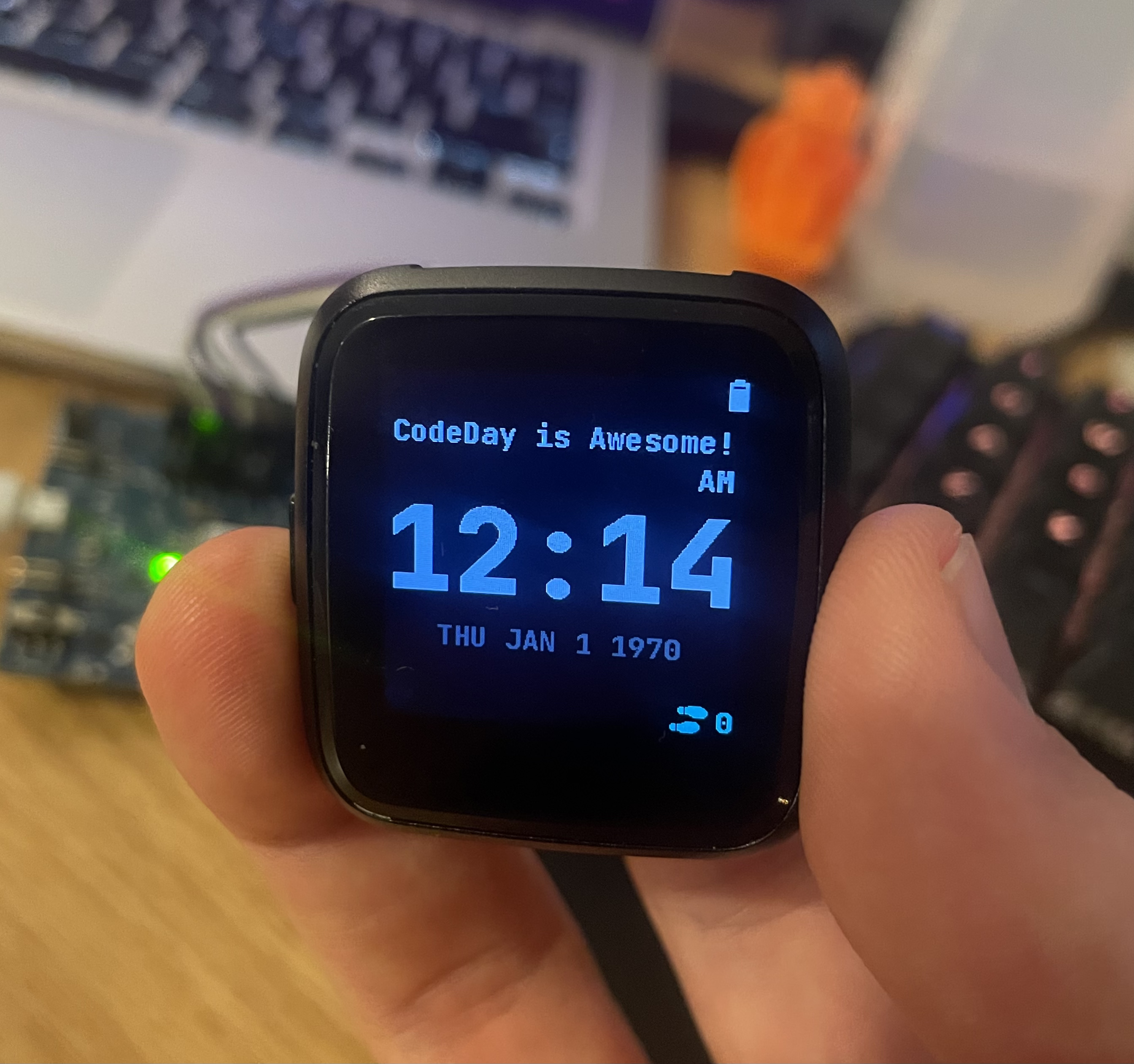 Example of a Modified Watchface